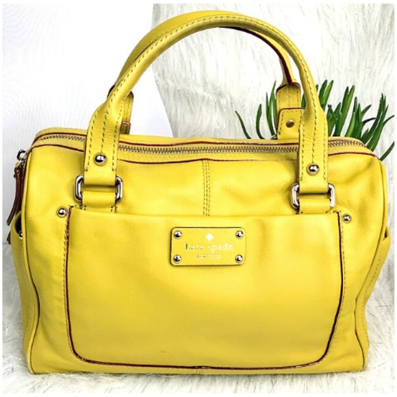kate spade Handbags - Kate Spade Celedon Satchel Bag Gold Tone Hardware